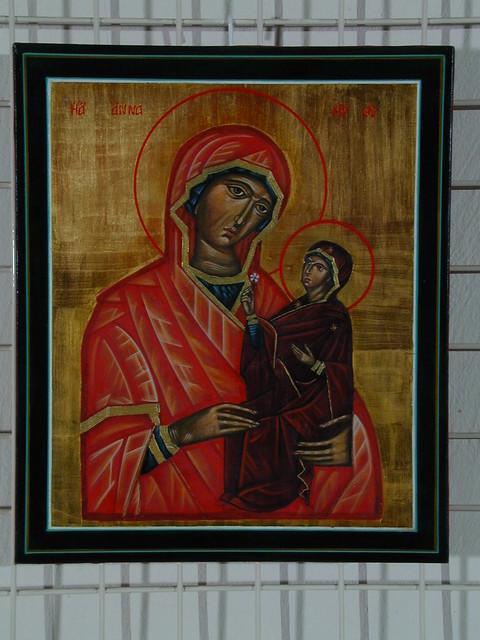 Saint Anna with the child Mary