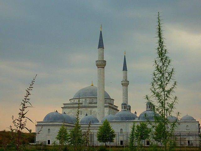 Two or three minarets?  (Edirne, Turkey)