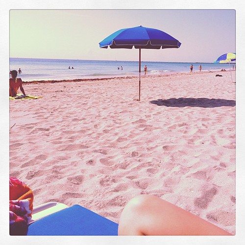 Enjoying the sand surf and the sun. Love the opportunity to unplug. Back at it next 3 weeks. | by bmoesta