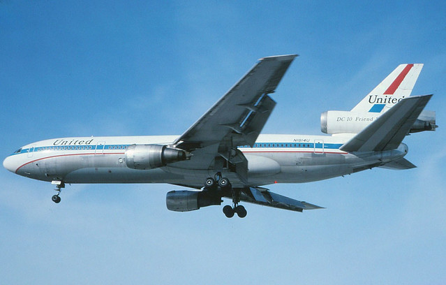 N1814 United DC-10-10 at KCLE