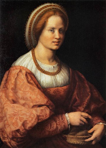 Andrea Del Sarto, Portrait of a Woman with a Basket of Spi… | Flickr