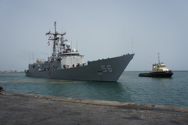 USS Simpson in Ghana