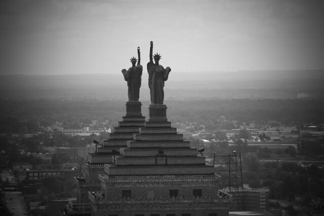 Liberty Building from the top of Buffalo City Hall