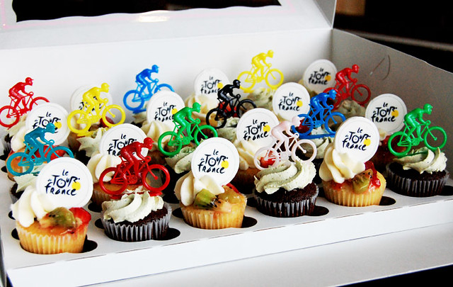 Le Tour De France Cupcakes