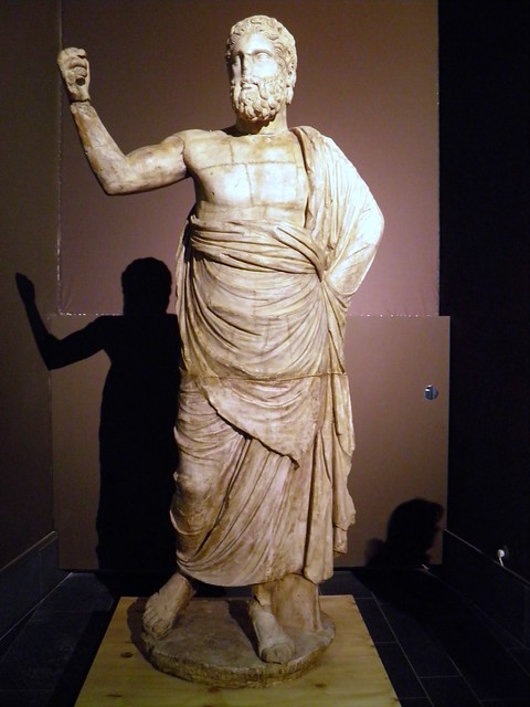 Bearded God, the so-called Zeus Amon, ca. 150-130 BC, Pergamon: Panorama of the Ancient City Exhibition, Pergamon Museum, Berlin