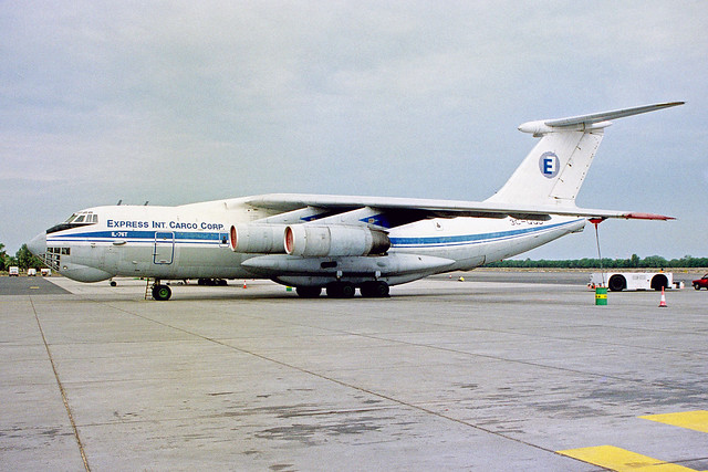 3C-QQD Ilyushin IL-76K Express International Cargo SHJ 21NOV00