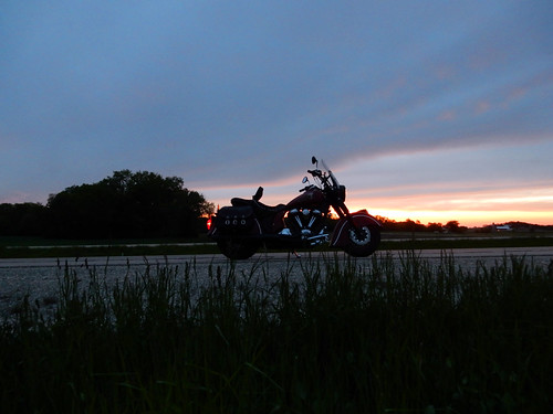 05-20-2016 Ride Sunset by Dan Reynard, 05-20-2016 Ride Sunsetsunset wisconsin indian darkhorse