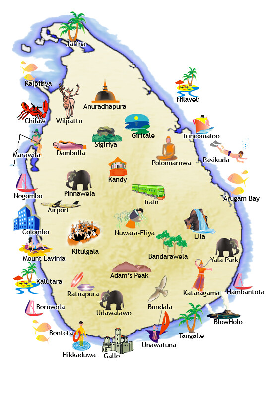 CiscoSinhala Sri Lanka Map