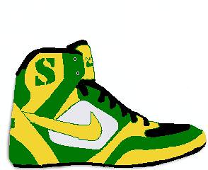 My School Color's Custom Nike Greco Supreme wrestling shoe… | Flickr