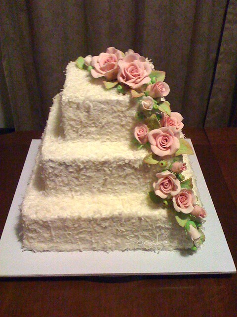 Kate and Chris's Wedding cake
