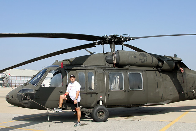 Me and UH-60A Blackhawk Serial #81-23550