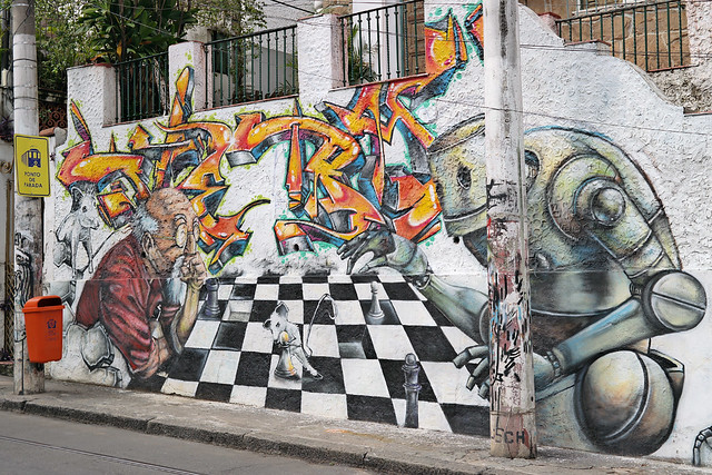 Arte na Rua Santa Teresa, Rio de Janeiro, RJ
