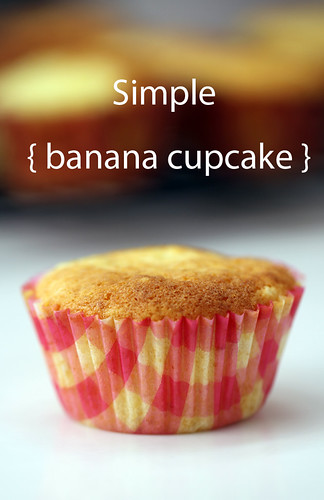 Simple Banana Cupcake | by Eugenie Kitchen