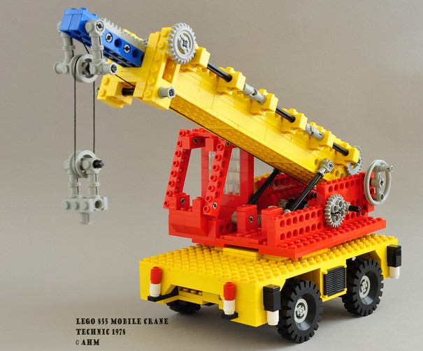 hvidløg strubehoved Den anden dag Lego Technic 855 Mobile Crane | Lego Technic 855 Mobile Cran… | Flickr