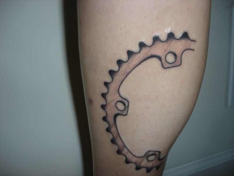 Chainring Tattoo