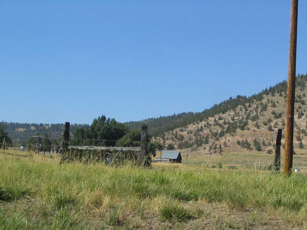 California State Route 299 Just West of Alturas, California - a photo ...