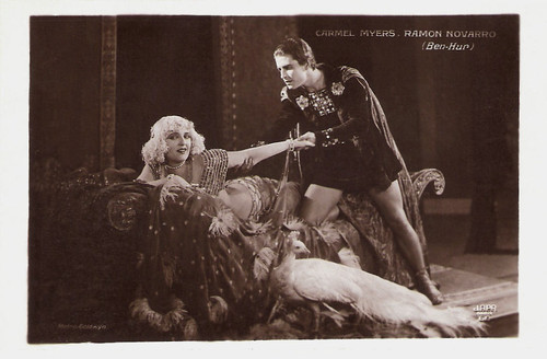 Carmel Myers and Ramon Novarro in Ben-Hur: A Tale of the Christ (1925)