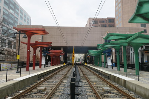 Both platforms at 3rd Street-Convention Center from north end