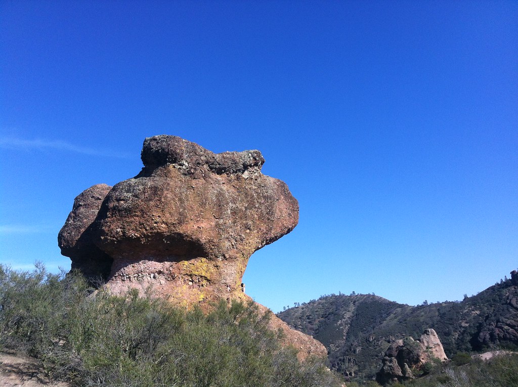 Hiking at The Pinnacles, CA