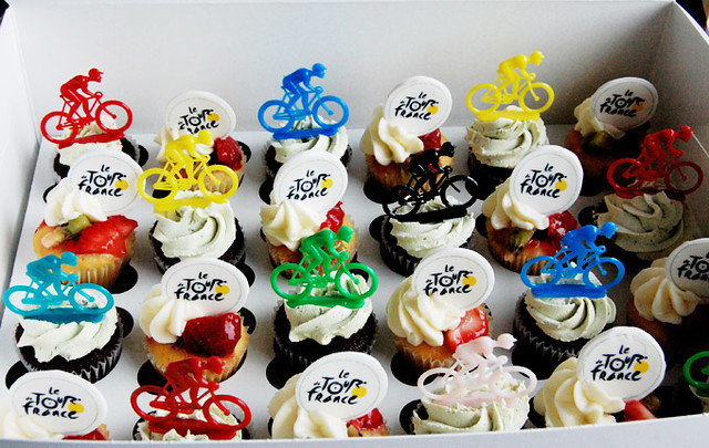 Le Tour De France Cupcakes