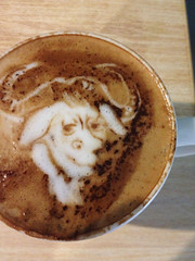 Today's latte, GNU.