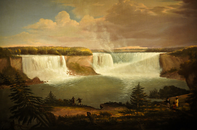 Niagara Falls painting at American Art Museum Washington DC