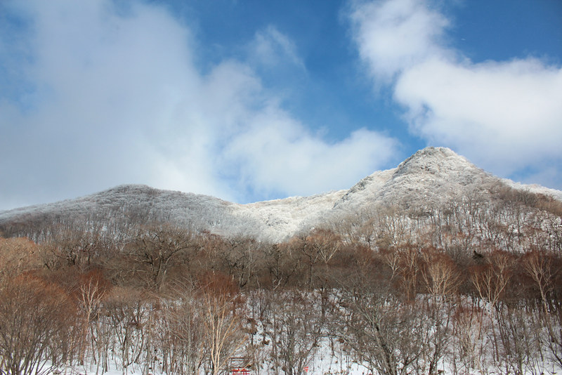 赤城山 雪山登山