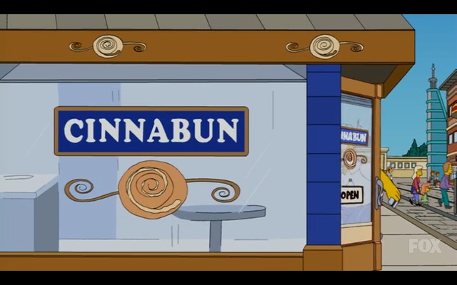 Cinnabun - The Simpsons - The D'Oh-cial Network