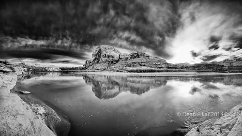 travel sunset sky panorama cloud sunlight reflection nature water clouds river dark landscape evening utah day unitedstates ominous dramatic nobody calm shore coloradoriver moab ripples stormclouds