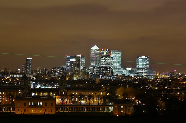 view from Greenwich park
