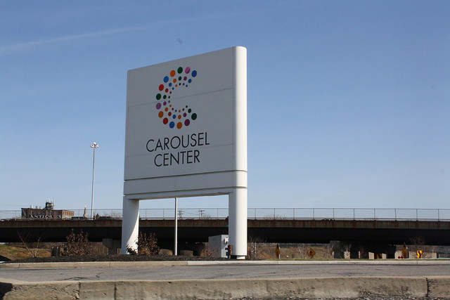 Carousel Center sign