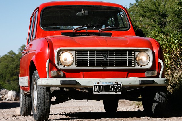 Red Vintage Renault