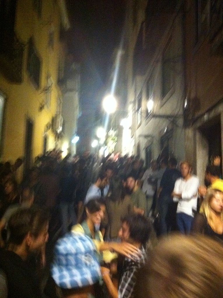 Crazy back-streets party