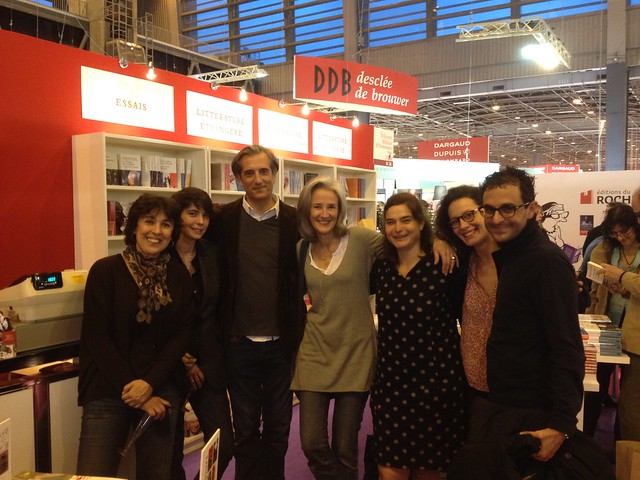 Salon du livre 2012 à Paris avec Tatiana de Rosnay, Heloïse d'Ormesson, Nicolas Jolly et Isabelle Alonso