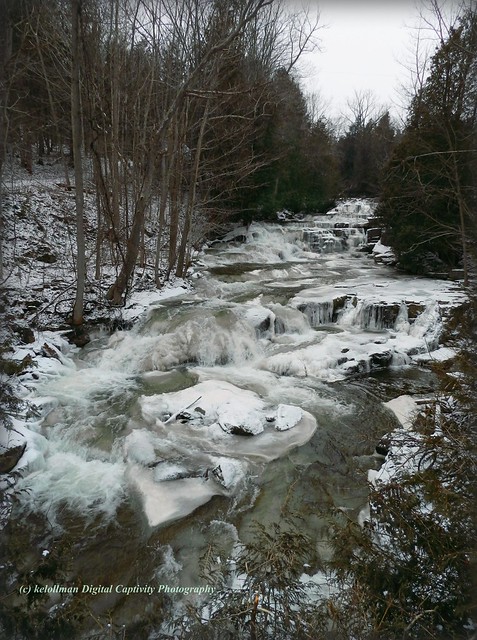 Stockbridge Falls - Winter