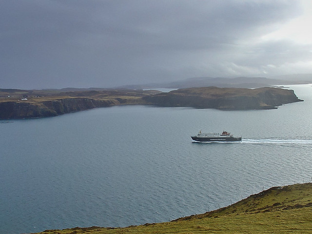 Ferry - 2005 Hebrides in Uig Bay