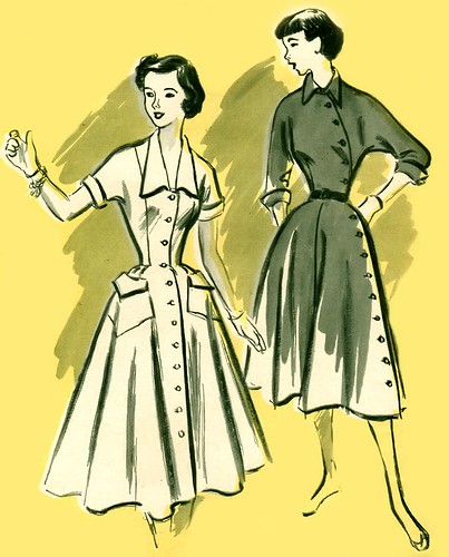 Vintage Fashion Illustration (1952) | Devon Parks | Flickr