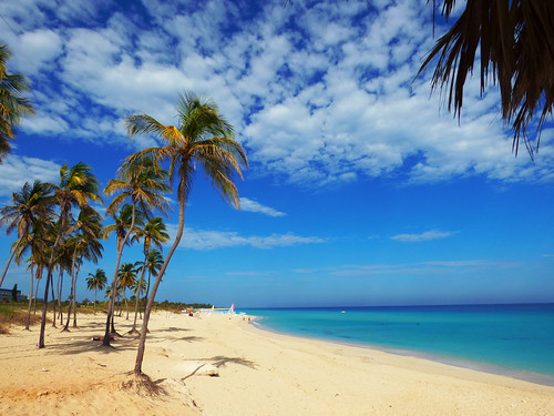 ocean sea vacation holiday beach paradise cuba caribbean tarara playadeleste