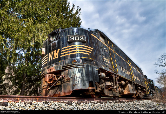 Western Maryland Railroad Engine 303
