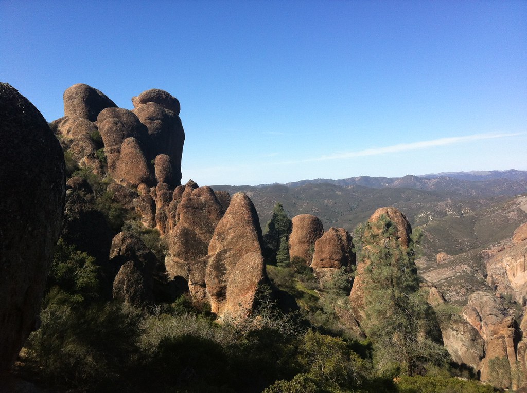 Hiking at The Pinnacles, CA