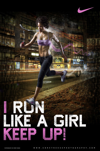 Nike - Creative Retouch & Poster Design (Running) | 'Poster … | Flickr