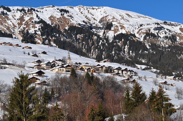 Sainteluce dans le Beaufortain, Savoie, France.