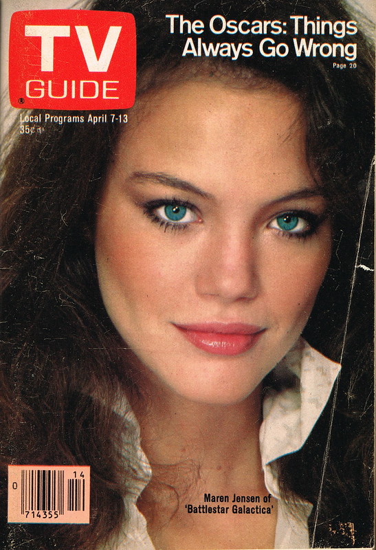TV Guide - Issue 1358 - April 7 1979 - Maren Jensen of Battlestar Galactica
