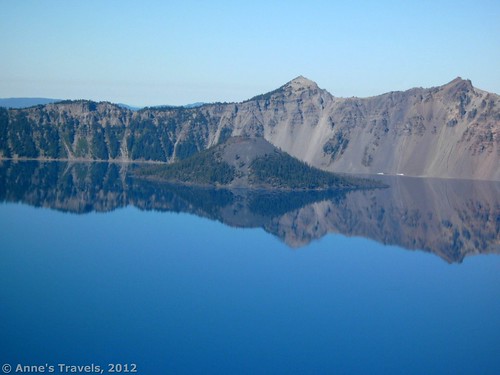 Wizard Island in Crater Lake, Oregon