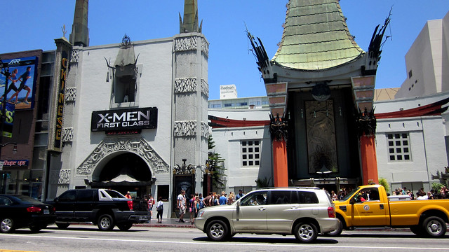 X-MEN at the Chinese Theatre, Hollywood Blvd.