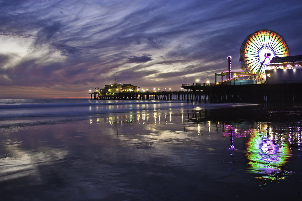 Santa Monica Pier Sunset #3 - This is from my second outing … - Flickr