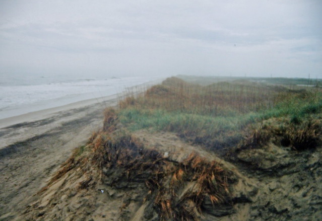 Outer Banks beach, 1990