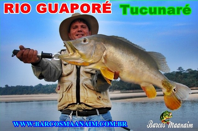 Pescaria no Rio Guaporé - Tucunaré
