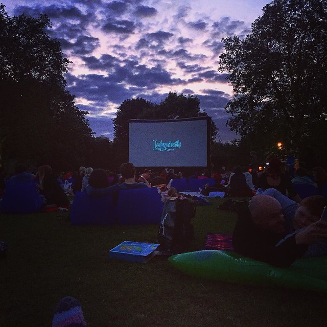 #nomad #outdoorcinema #london #bowie #labyrinth