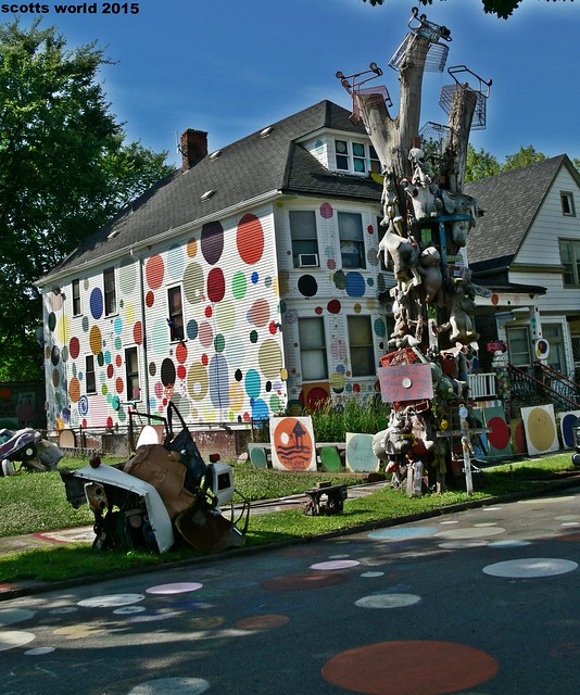 The Polka Dot house